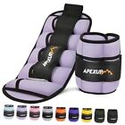 APEXUP 10lbs/Pair Adjustable Ankle Weights for Women and Men, Pastel Purple