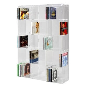 SORA CD Modulregal mit transparenter Rückwand für bis zu 223 CD-Cases - Bild 1 von 1