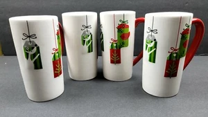 St. Nicholas Square Set Of 4 Tall Love Gift Tags Decor Coffee/Tea Mugs - Picture 1 of 10