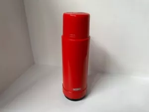 Thermos original Thermosflasche Glas rot 1 L - Bild 1 von 3