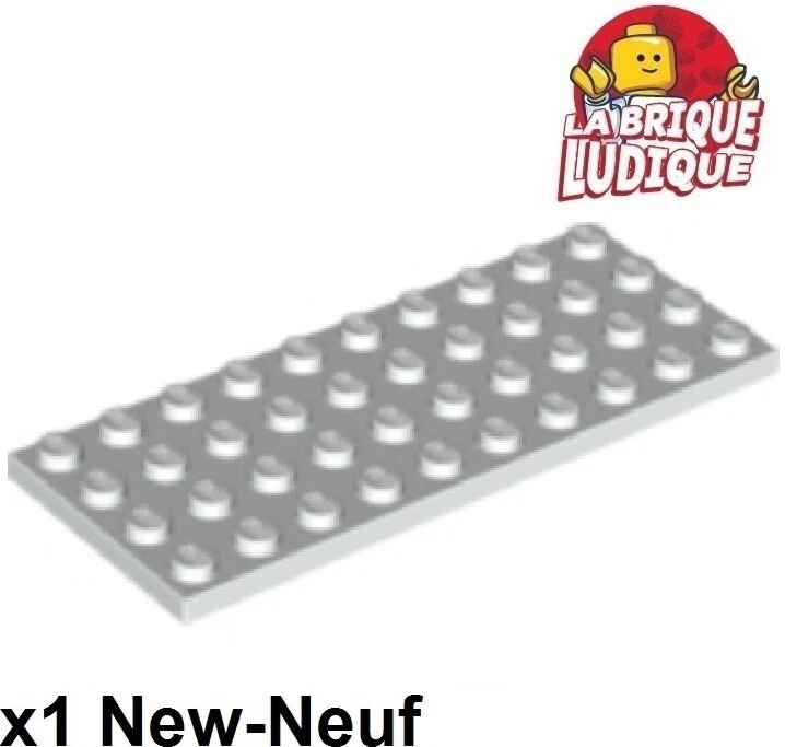 Lego 1x Platte Flach 4x10 10x4 Weiß/White 3030 Neu - Bild 1 von 1