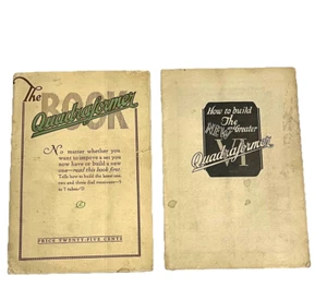 Quadraformer Booklet How To Build Radio History Gearhart RARE Lot of 2 The Rock - Picture 1 of 9