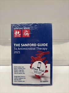 The Sanford Guide to Antimicrobial Therapy 2021 - 51st Edition NEW SEALED (OB - Picture 1 of 7