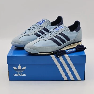 JP7663 Adidas Originales SL72 OG Maravilla Azul Noche Índigo Blanco Crema (Mujer) Foto 1 de 4