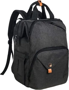 Hap Tim Baby Diaper Bag Backpack Large Capacity Double Compartment Nappy Bag - Picture 1 of 7