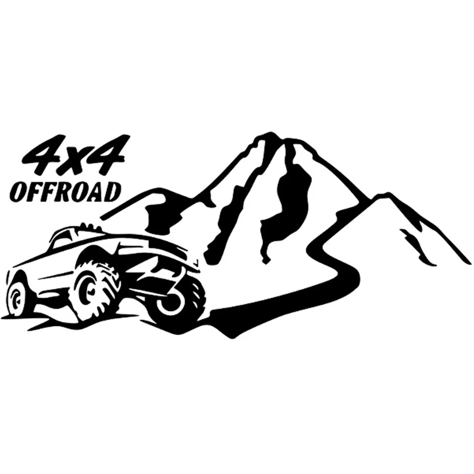 Car Body Side Door Fender Decal DIY Off-Road Mountain Graphics Vinyl Sticker PVC — 第 1/4 张图片