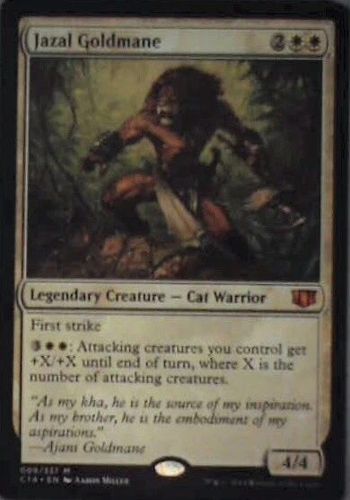 Jazal Goldmane - Commander 2014: #9, Magic: The Gathering Nm R158 - Image 1 of 1