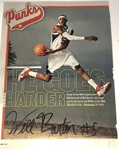 Will Barton Denver Nuggets NBA auto autograph signed magazine page photo Memphis - Picture 1 of 6