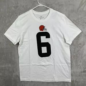 Nike Baker Mayfield Cleveland Browns Name & Number T-Shirt, White - Picture 1 of 5