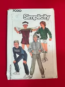 Simplicity 7020, Size 7-10, Boy's Jacket, Top, Pant, Short, Uncut - Picture 1 of 2