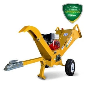 BWM PRO80H Wood Chipper with Honda GX200 6HP Engine (Self Feeding) - Picture 1 of 10