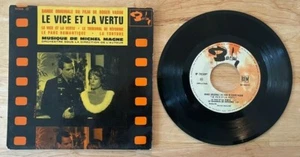 45 7" FRENCH EP SOUNDTRACK LE VICE ET LA VERTU CATHERINE DENEUVE MICHEL MAGNE - Picture 1 of 2