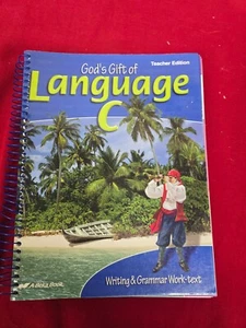 ABEKA Book God's Gift of Language C Student Worktext Teacher Edition - Picture 1 of 10