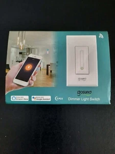 Gosund Smart Dimmer Switch - Never Used. Works With Alexa and Google Assistant - Picture 1 of 4