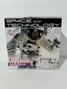 Weltraum und Technologie Astronaut 2000 Teile Puzzle Dalmatiner Presse 28”x34” - Bild 1 von 8