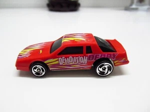 HOT WHEELS ROJO DEMOLICIÓN DERBY CHEVY STOCKER COMO NUEVO - Imagen 1 de 6