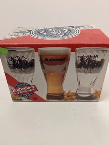 Bud Wieser Glassware Vintage 90s Clydesdale - Picture 1 of 5