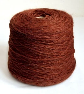 Lana merino italiana - hilos de alpaca, 1,94 lb / 880 gramos cono - Imagen 1 de 3