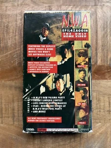 NWA EFIL4ZAGGIN The Home Video 1992 VHS Ruthless Records Compton Hip Hop 📼 - Bild 1 von 6