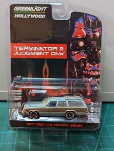 Greenlight 1/64 Scale 1979 Ford LTD Country Squire Terminator 2   Model Car