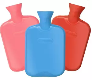 Cassandra HW0102 1.8L Hot Water Bottle with Ribbed Surface - pink, red or blue - Picture 1 of 1