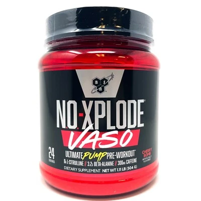 BSN NO Xplode VASO Pre-Workout 24 Servings Energy NO Pump Focus PICK FLAVOR - Image 1 of 2