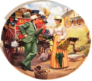 Edwin M. Knowles 3rd in OKLAHOMA! Series "I Can't Say No" Collector's Plate - Bild 1 von 2
