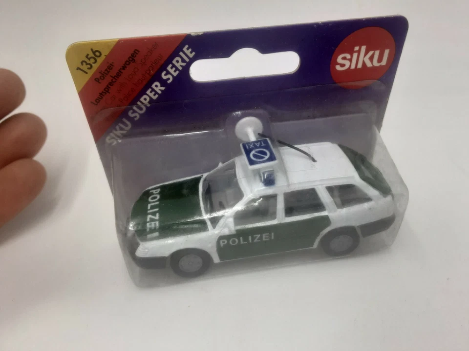 audi avant 2.8 siku super serie polizei ref 1356 Blanc  - Photo 1/1