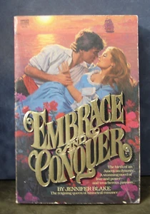 Embrace and Conquer — Jennifer Blake 1981,Historical Romance, PB, H86, Large PB - Picture 1 of 5