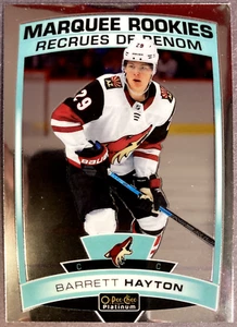 2019-20 OPC Platinum Marquee Rookies #181 Barrett Hayton Arizona Coyotes RC - Foto 1 di 1