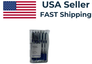 TUL Medium Point Pen, 0.7 mm, Silver Blue Ink RETRACTABLE, 12 Pens - Picture 1 of 5