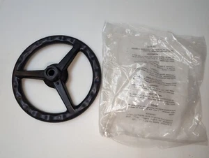 Vintage Genuine Late Current Ertl Pedal Tractor Black Plastic Steering Wheel IH - Picture 1 of 5