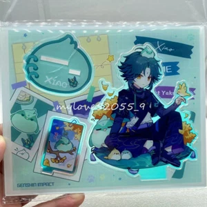 Genshin Impact Xiao Rainbow Laser Acrylic Stand Standee Desk Display - Picture 1 of 3