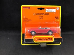 New-Ray 1:43 Scale Red 1968 Mercedes - Benz 280SL Convertible (1997) - Picture 1 of 9