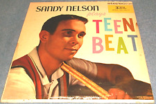 SANDY NELSON STEREO LP - IMPERIAL 12044 - " SANDY NELSON PLAYS TEEN BEAT " 1960