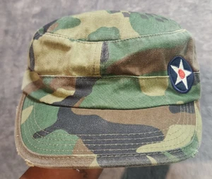 Vintage Quiksilver Hat Mens Camoflage Large Extra Large Made in USA A* - Picture 1 of 5