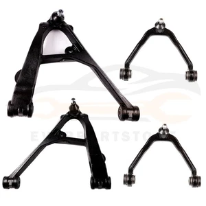 4 Pcs Front Upper Lower Control Arm Kit For 2003-2010 Chevrolet Express 1500 Van - Foto 1 di 8