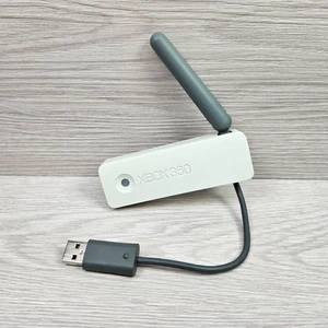 Official Microsoft Xbox 360 Wireless Networking Adapter – White Tested - Picture 1 of 6