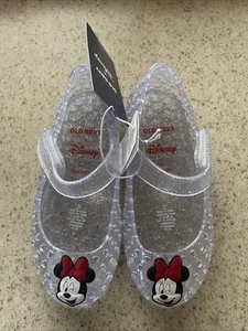 Neu mit Etikett Mädchen Disney x Old Navy Minnie Mouse Jelly Mary-Jane Größe 9 - Bild 1 von 17