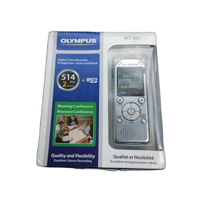 Olympus WS-801 Digital Voice Recorder 2GB NEW - Image 1 of 2