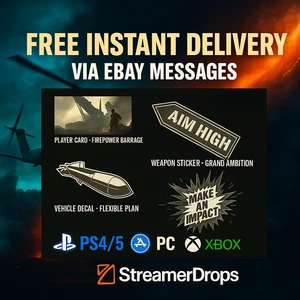 Battlefield 6 FULL SET 4 RARE REWARDS | BF6 CODES - Picture 1 of 1
