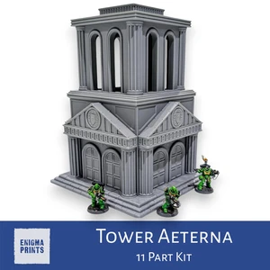 Turris Aeterna - 28mm Imperial 3D Printed Terrain for Tabletop Wargaming - Bild 1 von 7