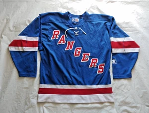 Camiseta deportiva vintage de los New York Rangers Starter - Talla grande / L - ¡¡ENVÍO GRATUITO!!! - Imagen 1 de 6