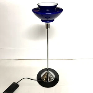 Peill & Putzler Lampe Tischlampe Dieter Sieger Blaues Glas ModNr 72233 - Bild 1 von 11