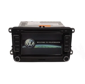 VW Rns 510 DVD Radio GPS Eu Map V17 Touchscreen MP3 SD VW Golf VI Tiguan - Picture 1 of 8