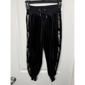 Justice Sport Joggers/Sweatpants, Girls Size Small (7/8), Black, No Stains!!! - Picture 1 of 5