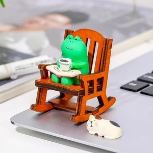 Miniature Frog Trinkets and Cat Figurines, Set of 3 Tiny Frog Figurine with R... - Bild 1 von 9