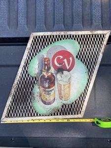 Champge Velvet Beer Sign Terre Haute Brewing Company Indiana - Picture 1 of 9