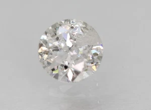 0.32 Carat J Color Round Brilliant Natural Enhanced Earth Mined Diamond 4.54mm - Bild 1 von 1