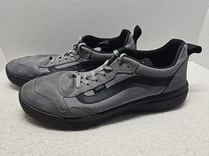 Vans Ultracush 721356 Sneakers Low Top Shoes Gray Black Suede Mens SIZE 11 - Picture 1 of 12